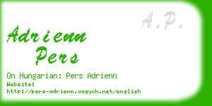 adrienn pers business card